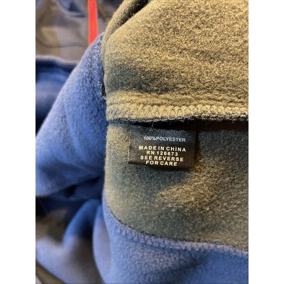 NWT Houston Texans Waffle Knit Quarter Zip Pullover Mens NFL Team Apparel Unisex - Picture 9 of 10